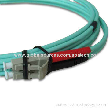10GB Fiber-optic Patch Cord in OM3 Fiber for Gigabit Ethernet with PC/UPC/APC PolishNew